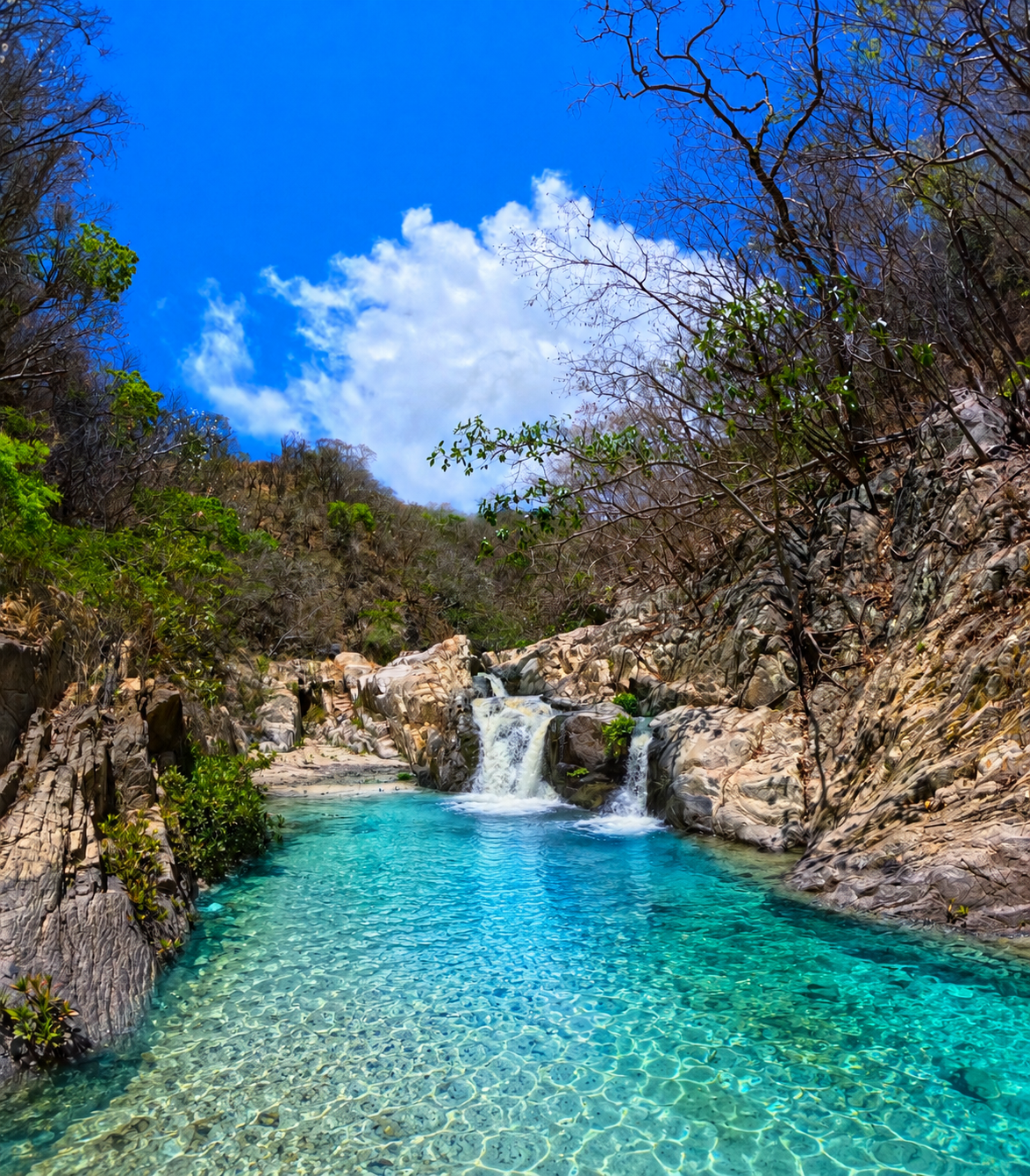 Jungle waterfall